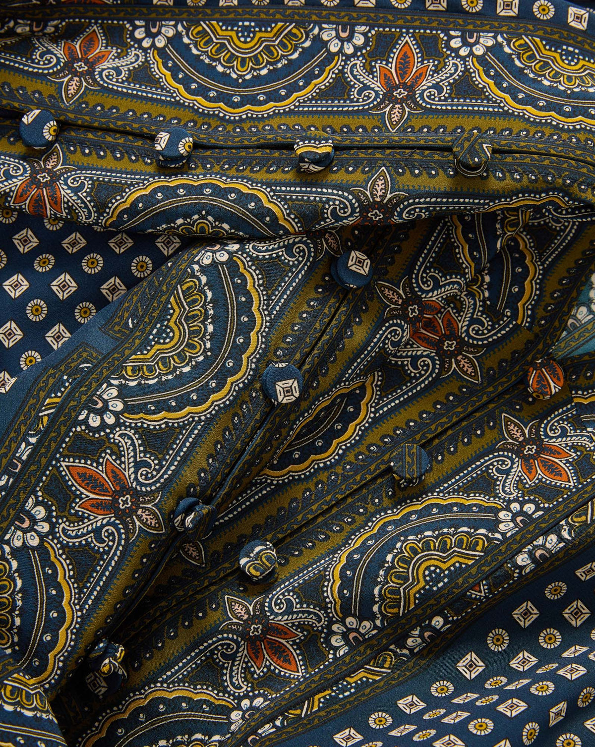 Skye Scarf-Print Midi Dress - Image 3