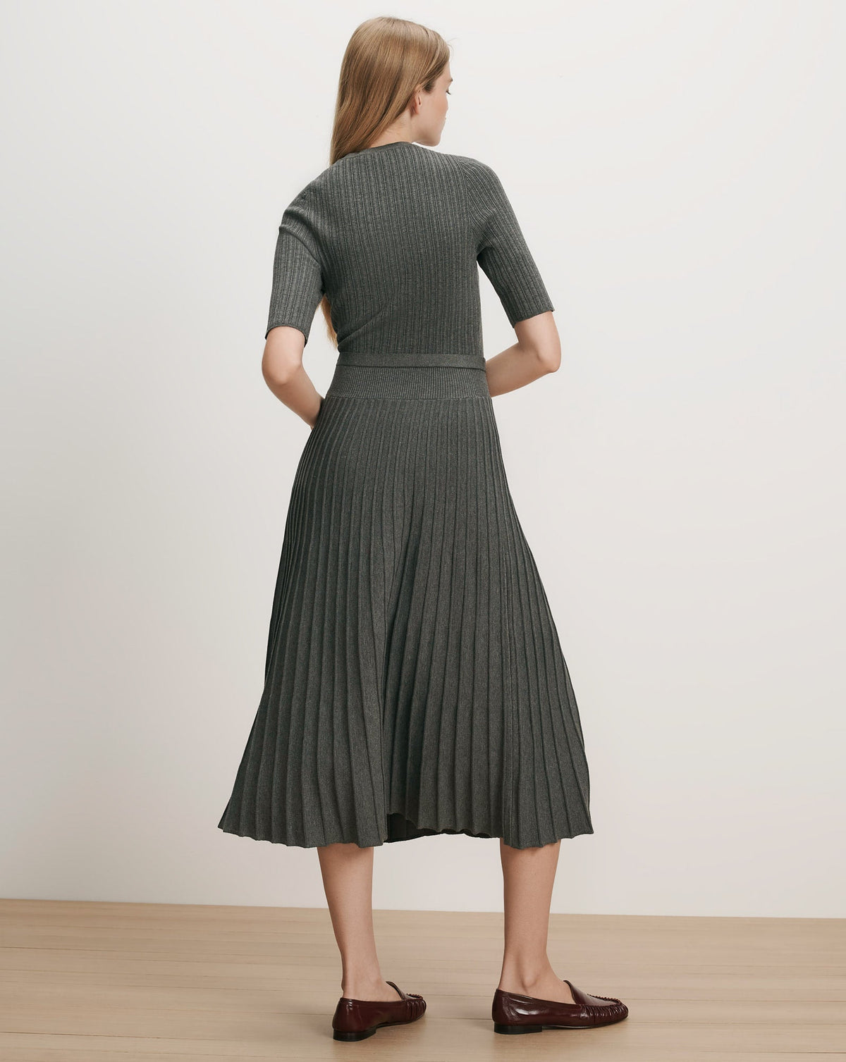 Elthea Belted Midi Dress - Image 4
