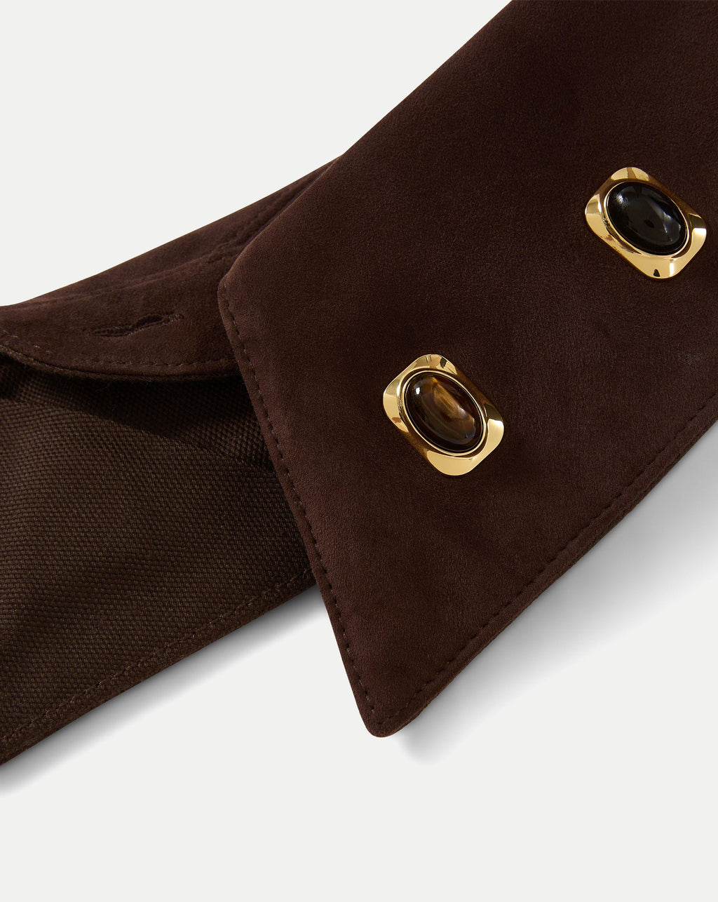 Suede Cabochon Collar - Image 3