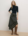 Hartley Asymmetric Midi Skirt
