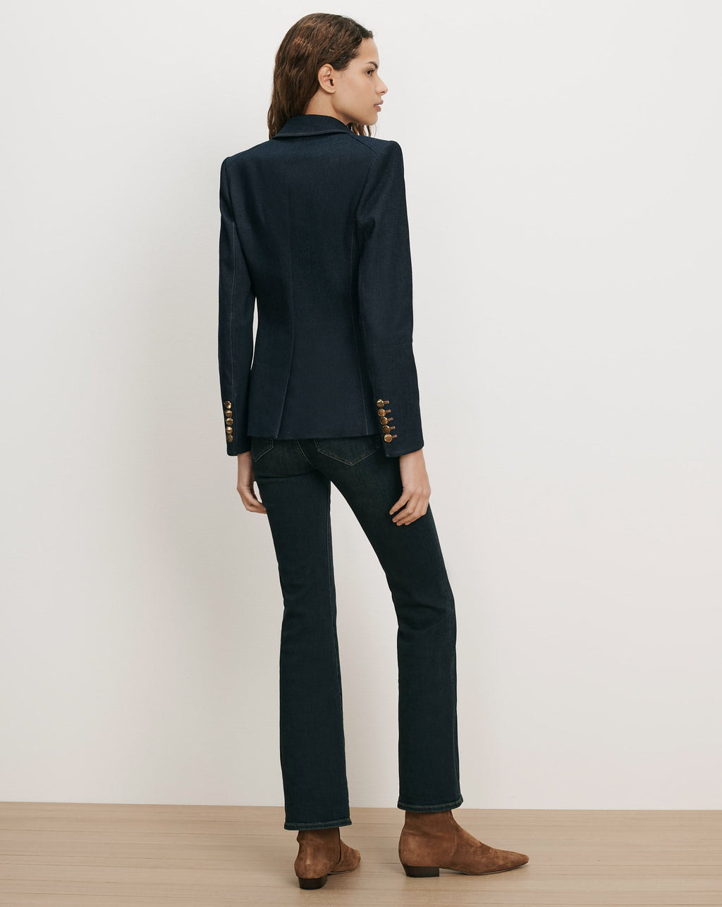 Miller Denim Single-Breasted Dickey Jacket - Image 6