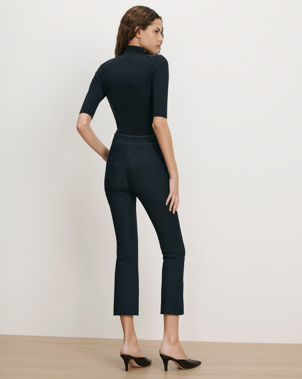 Kimra Denim Kick-Flare Pant - Image 5