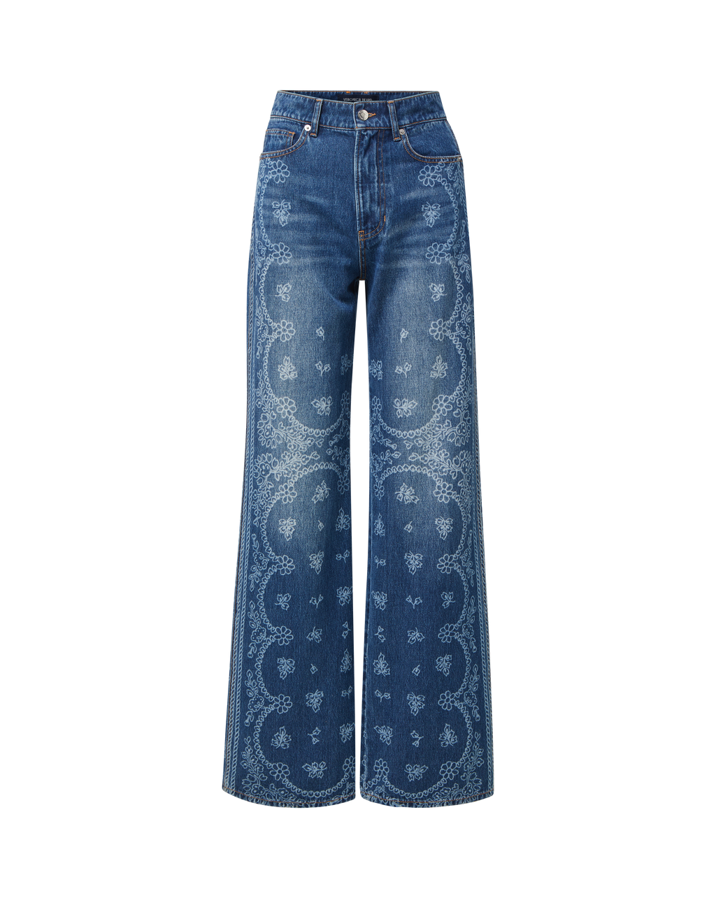 Taylor Bandana Wide-Leg Jean - Image 5
