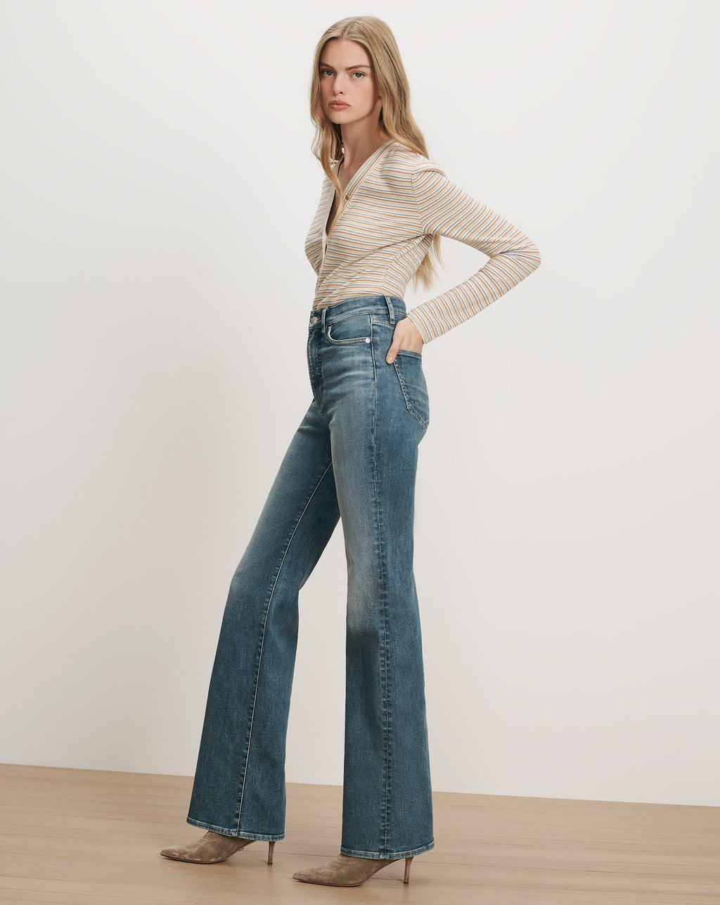 Crosbie Slim Wide-Leg Jean - Image 3