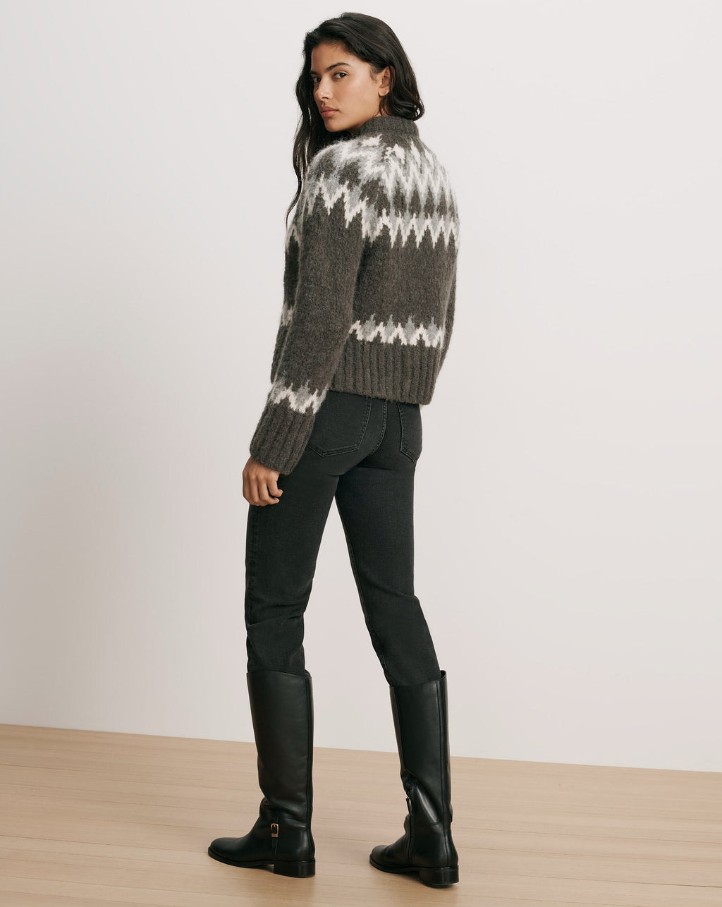 Christina Fair Isle Cardigan - Image 4