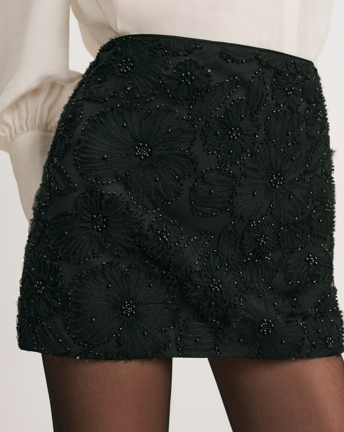 Olenna Embellished Mini Skirt - Image 6
