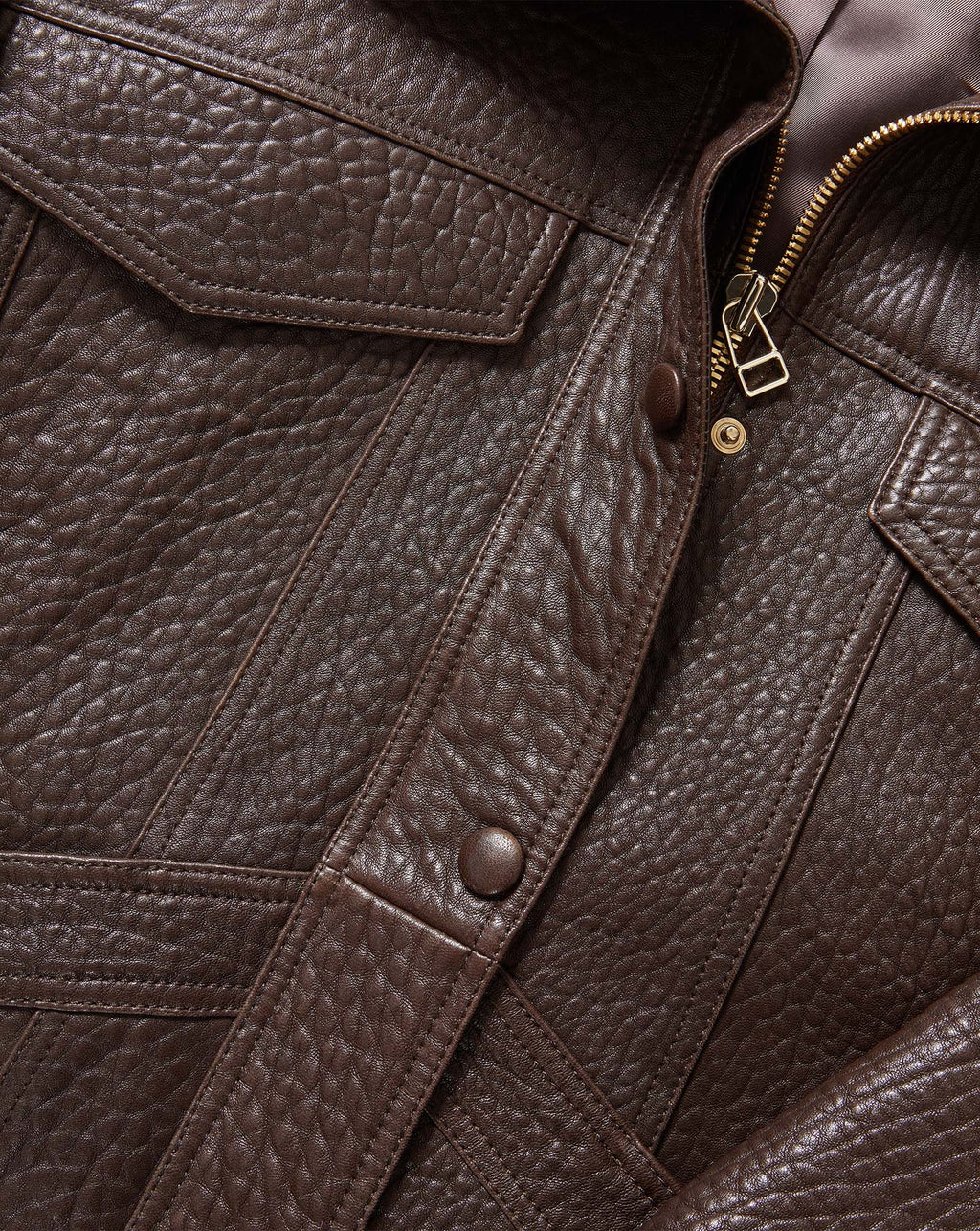 Silversmith Leather Dickey Jacket - Image 4