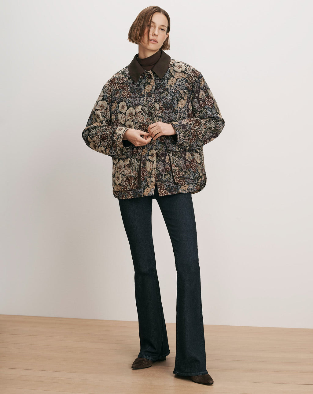 Blake Brocade Coat - Image 3