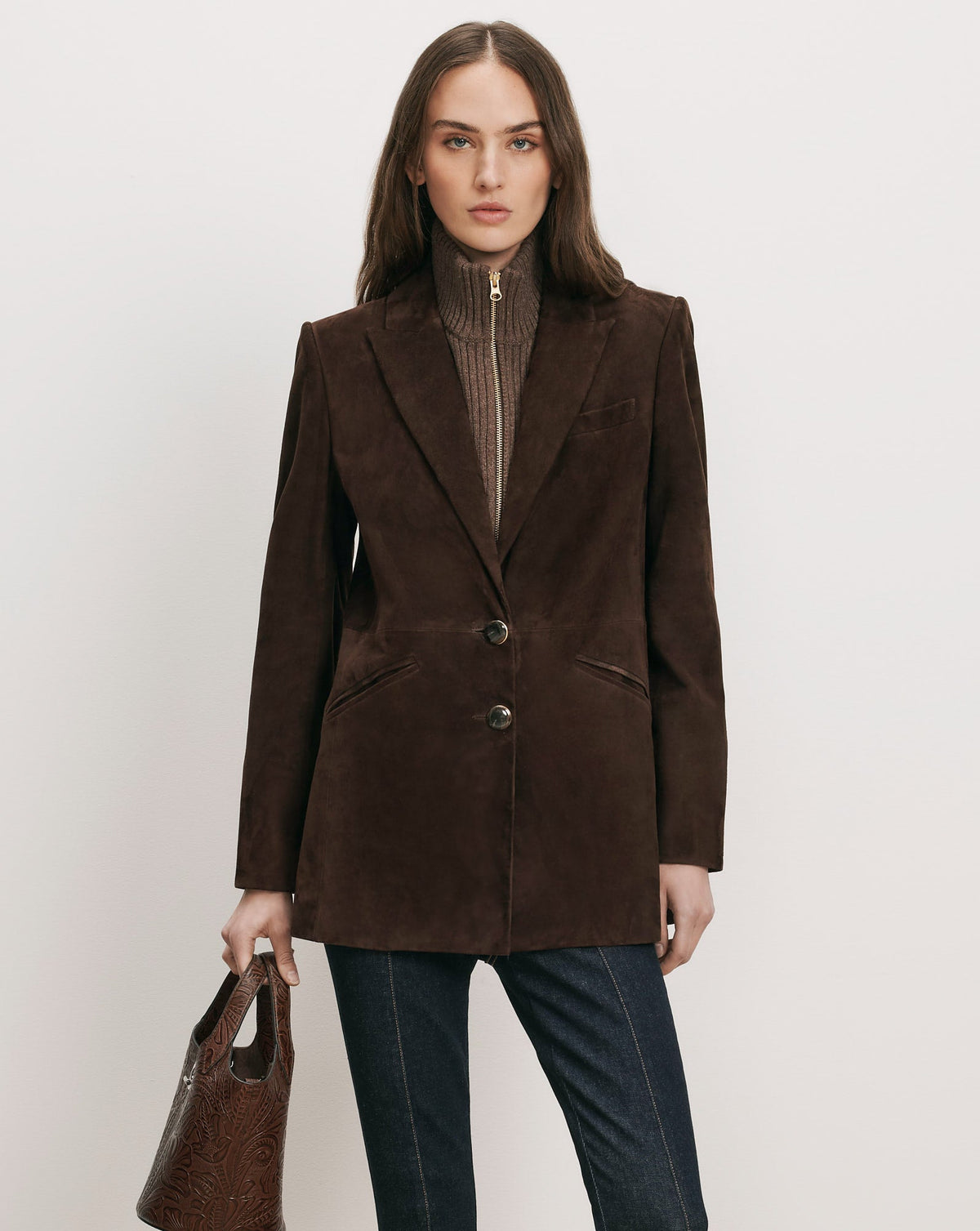 Maci Suede Dickey Jacket - Image 3