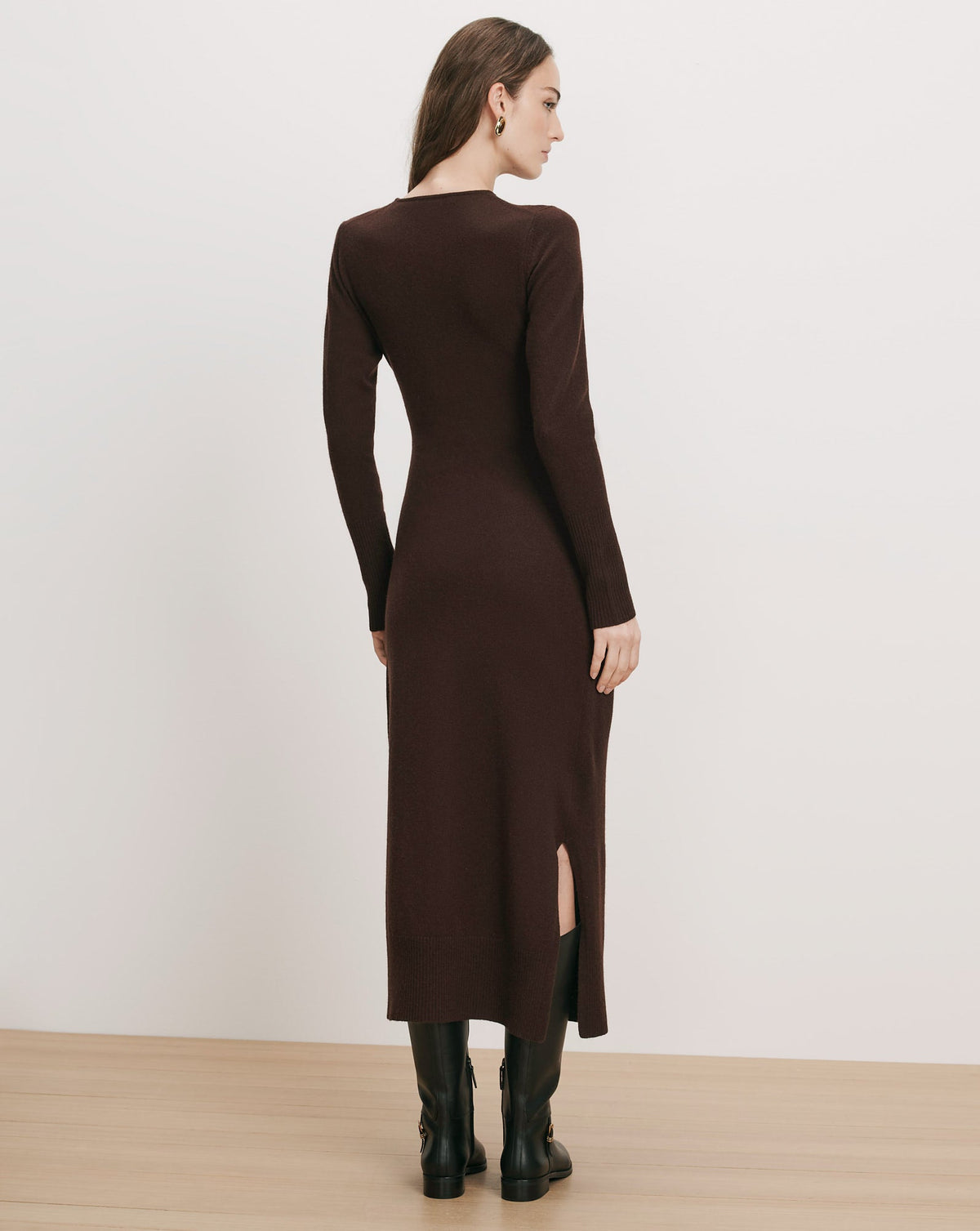 Salomez Wrap Midi Dress - Image 4