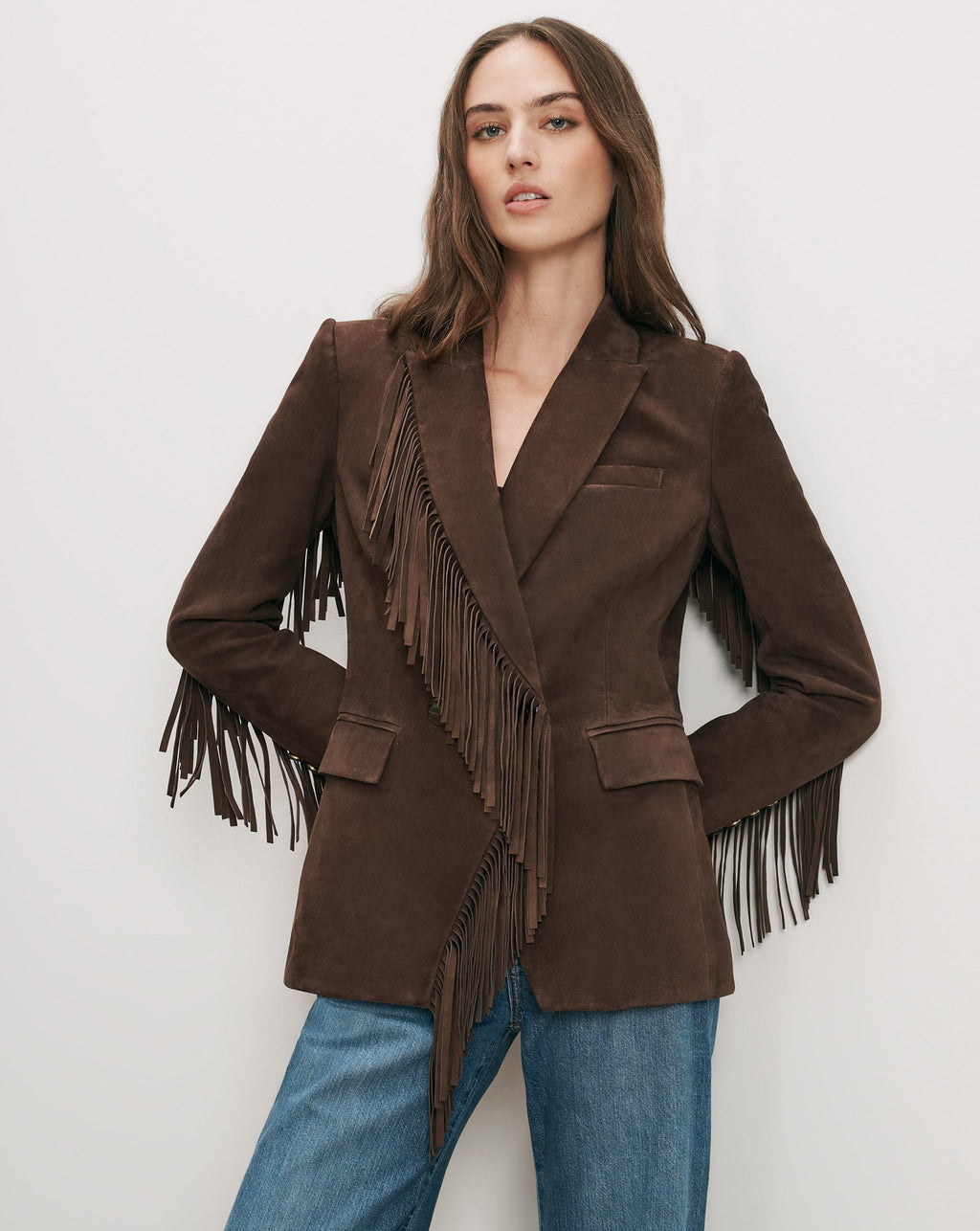 Pali Suede Fringe Jacket