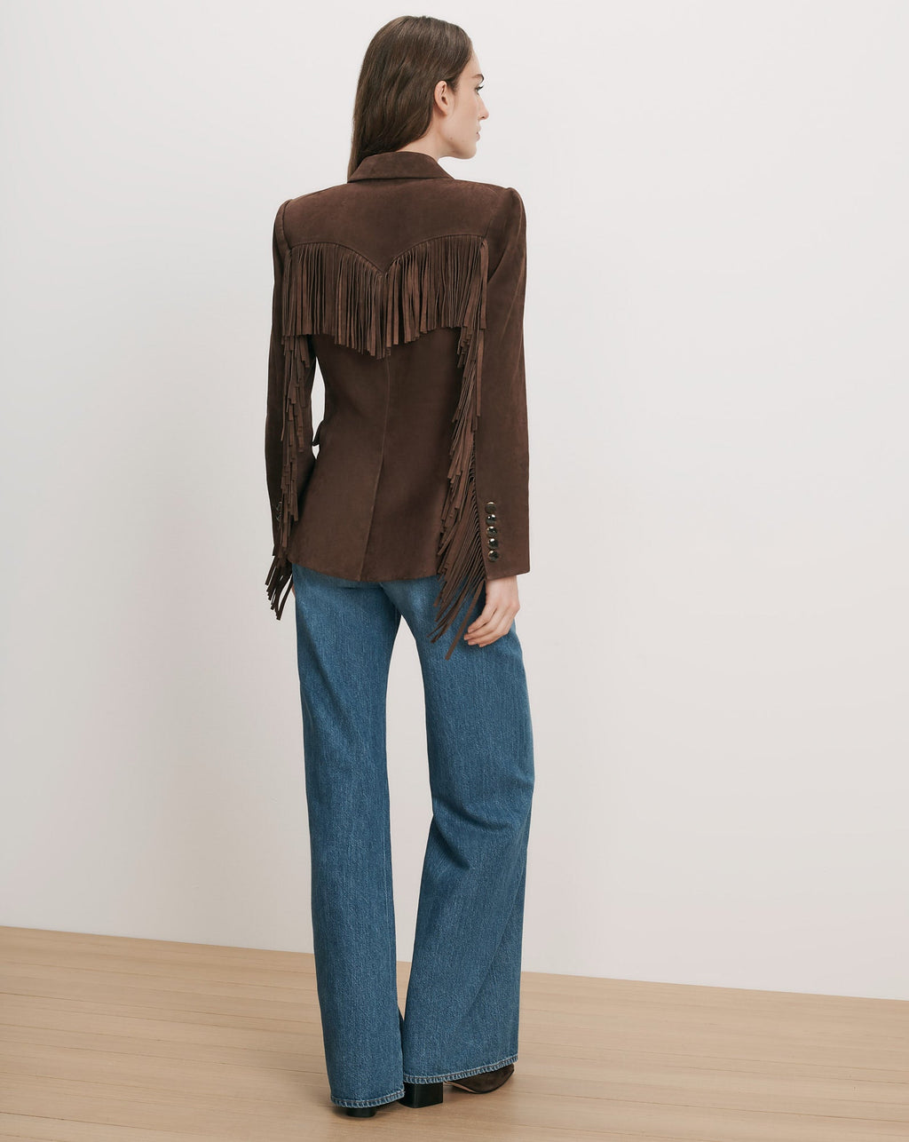 Pali Suede Fringe Jacket - Image 4