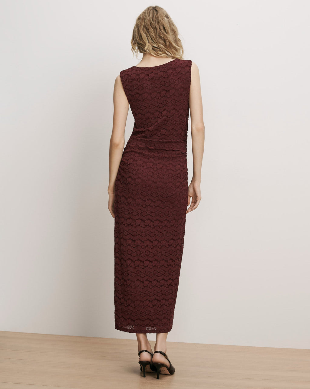 Charissa Lace Midi Dress - Image 4
