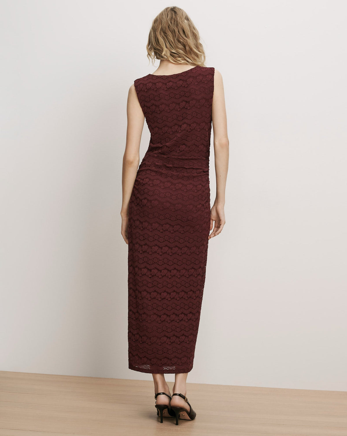 Charissa Lace Midi Dress - Image 4
