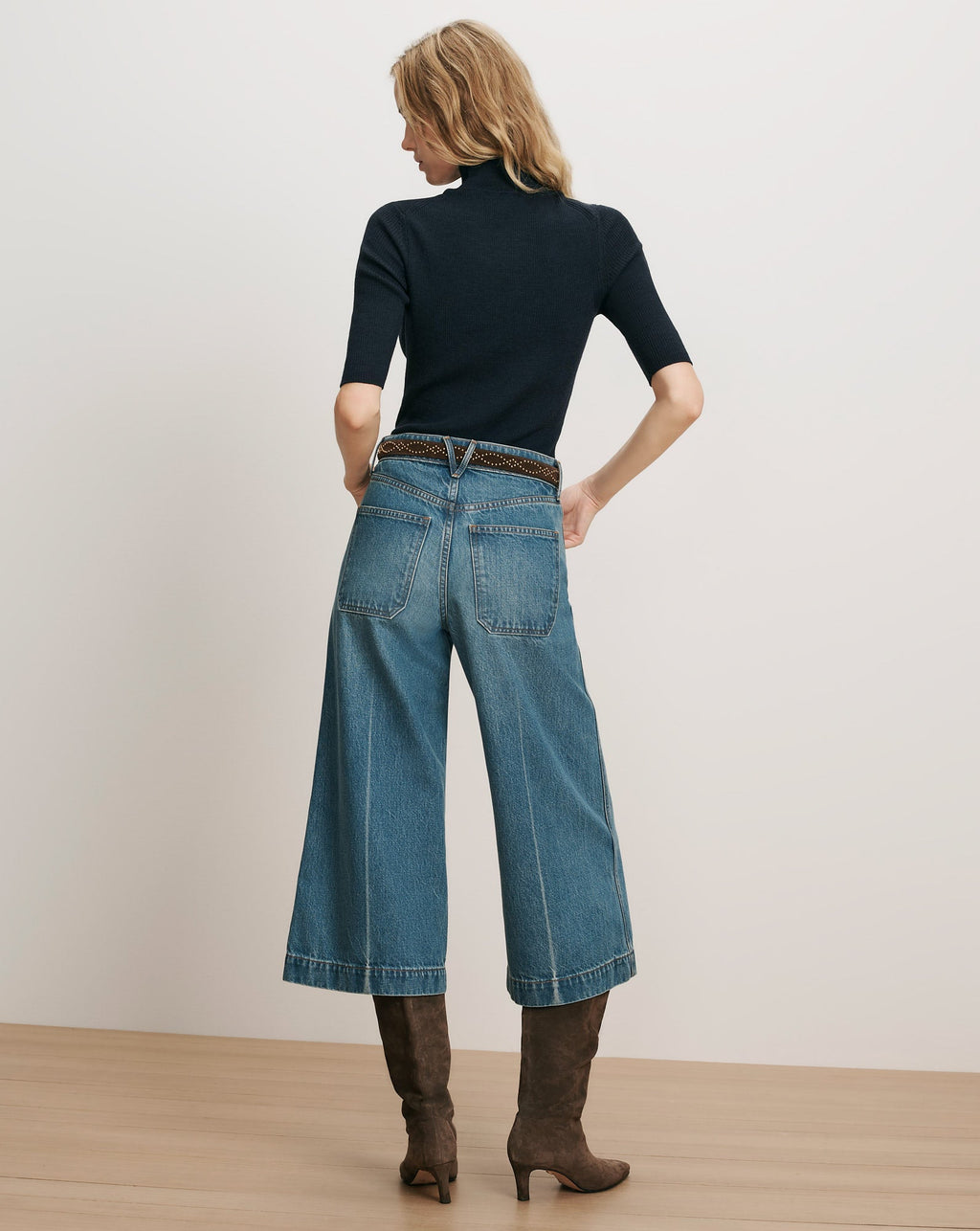 Marlowe Patch-Pocket Culotte - Image 5