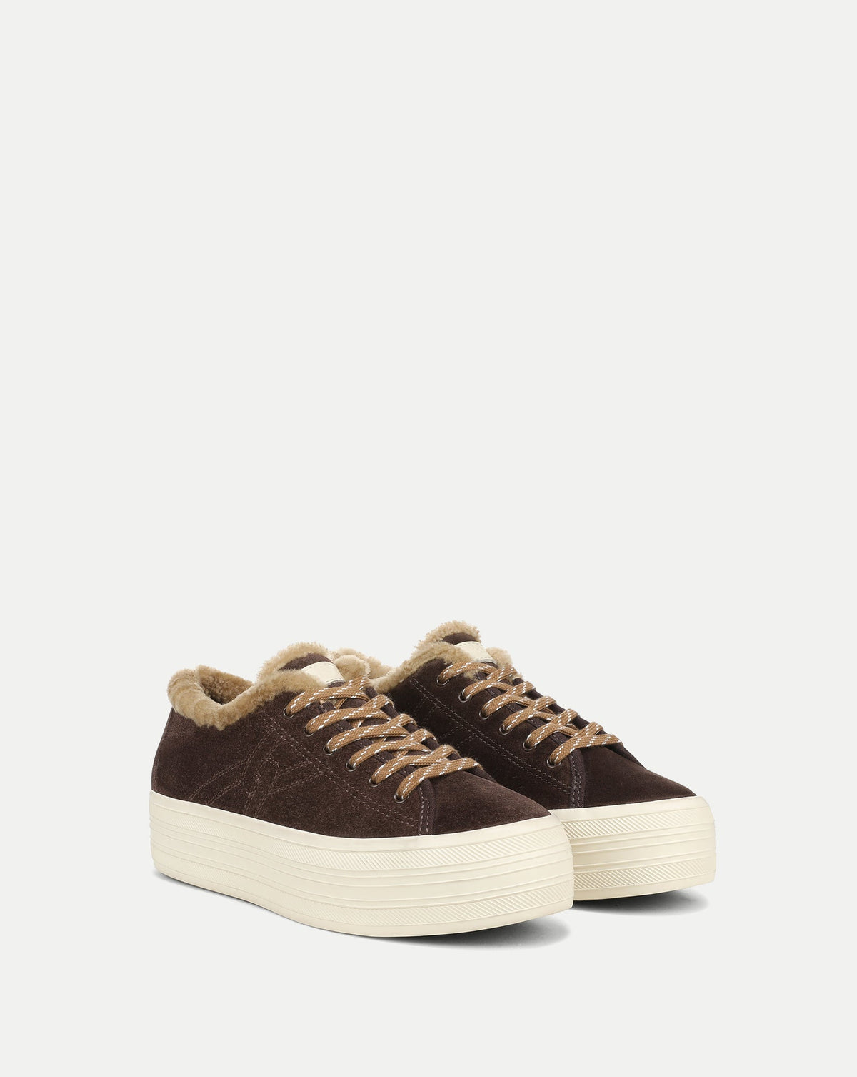 Truett Shearling Platform Sneaker - Image 2