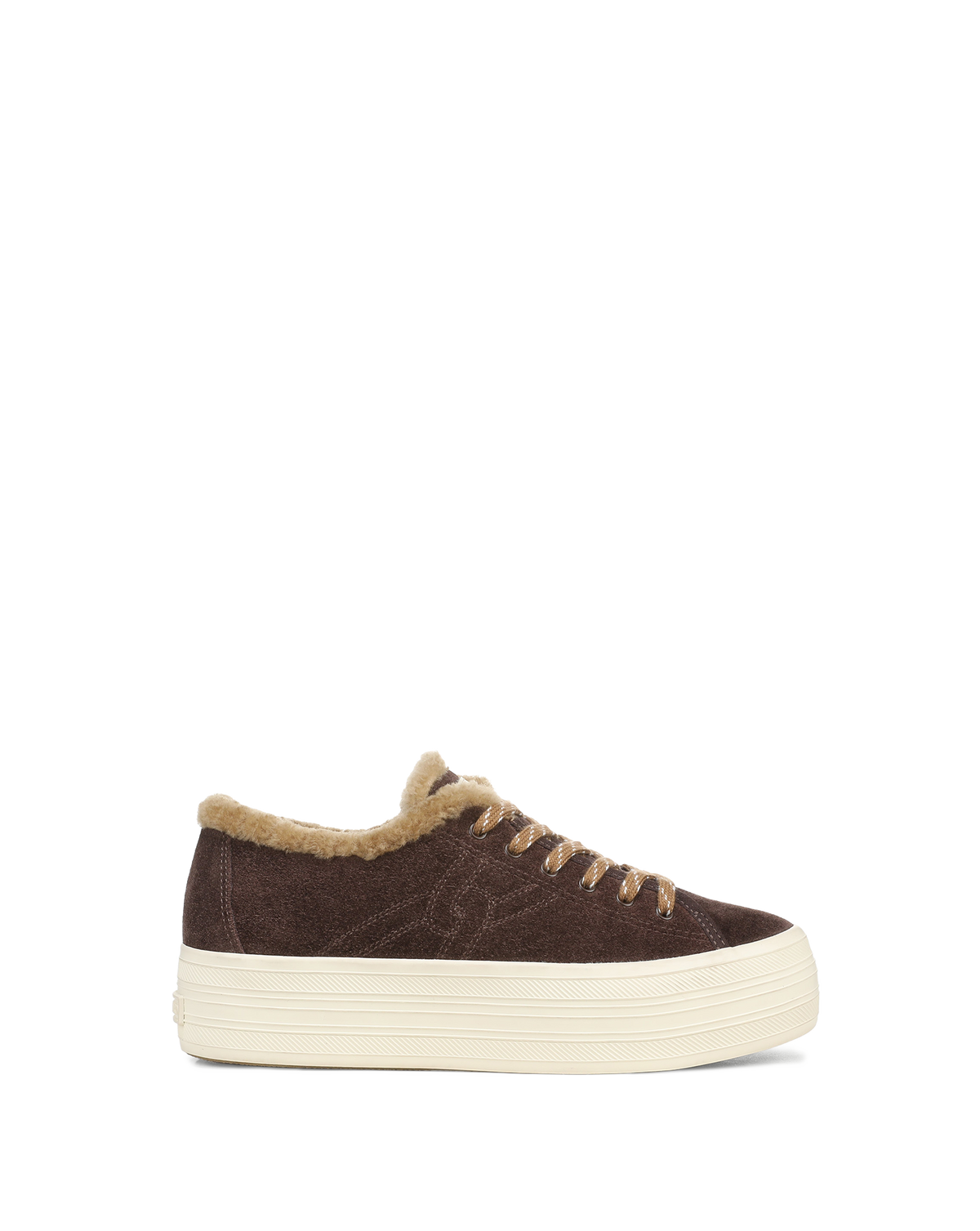 Truett Shearling Platform Sneaker - Image 5