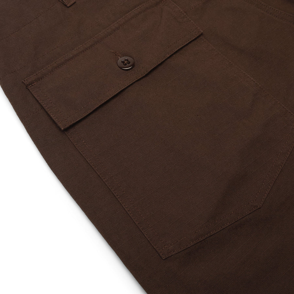 Engineered Garments Fatigue Pant (A - Dk.Brown Heavyweight Cotton Ripstop) - Image 4