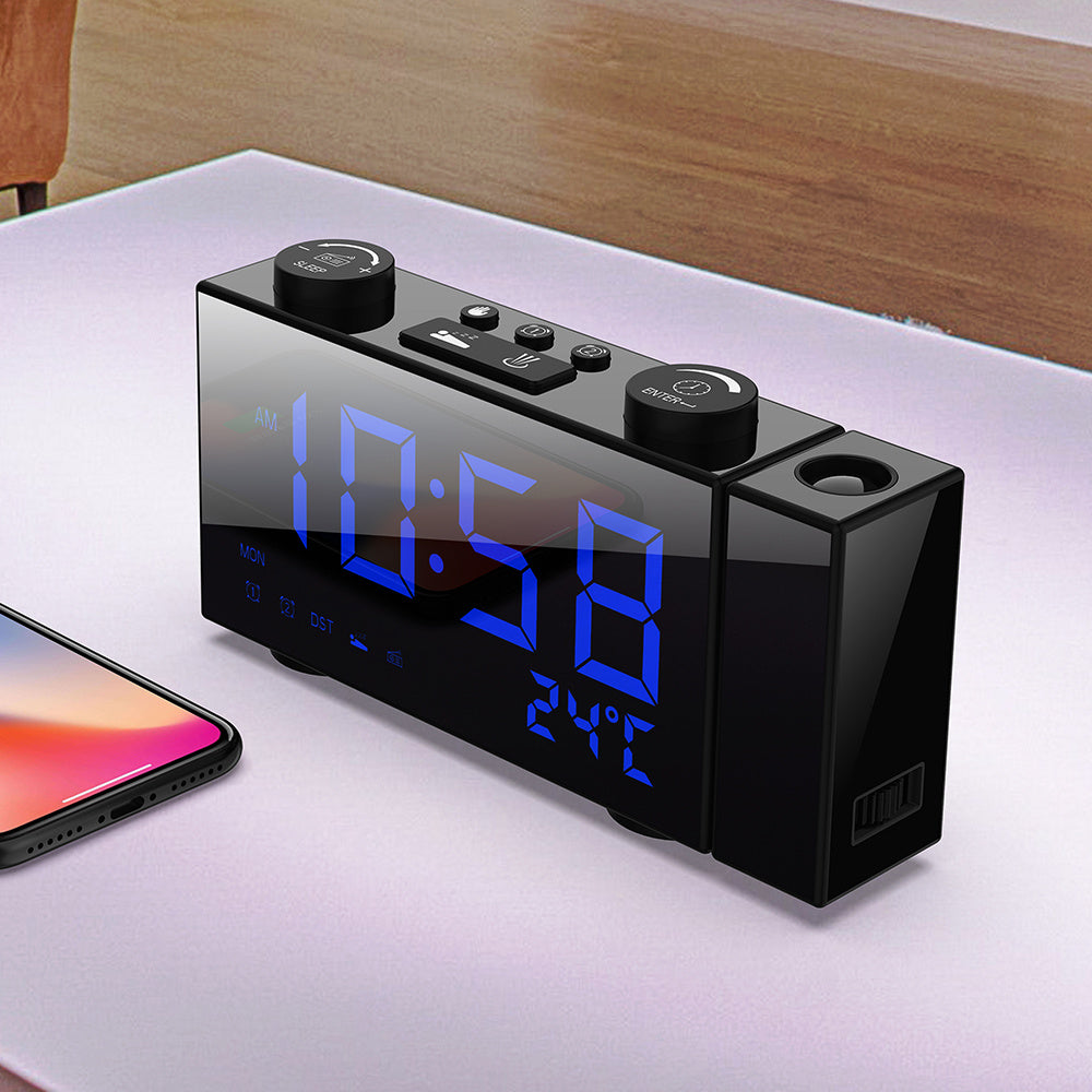 FM Radio Projection Alarm Clock - Image 2