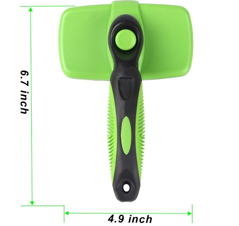 Pet Self-Cleaning Slicker Brush - Image 2