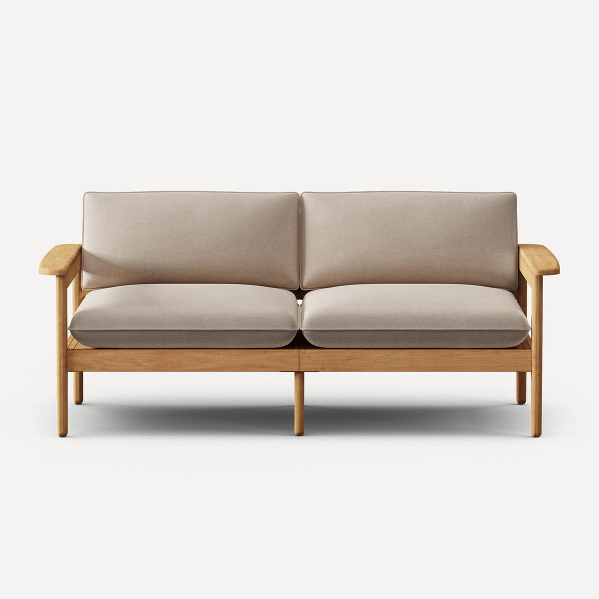 Dunes Teak 2-Seat Sofa - Image 4