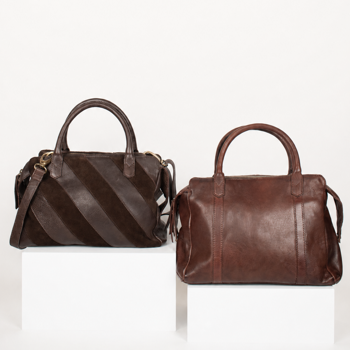 James Suede Leather Crossbody Bag - Image 11