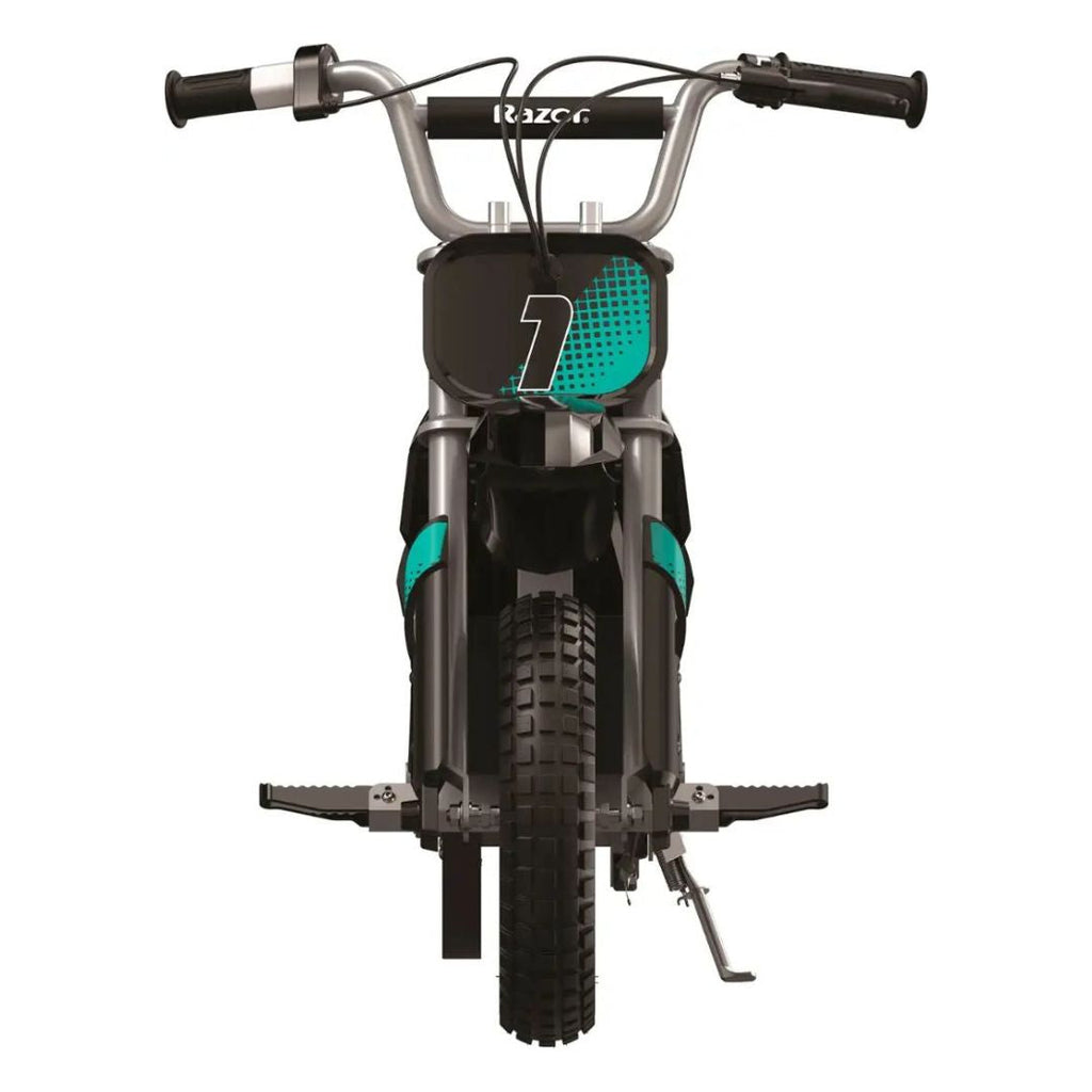 Razor - Dirt Rocket MX350 w/ 7 miles Max Operating Range and 14 mph Max Speed - Teal/Black - 15128045 - Image 3