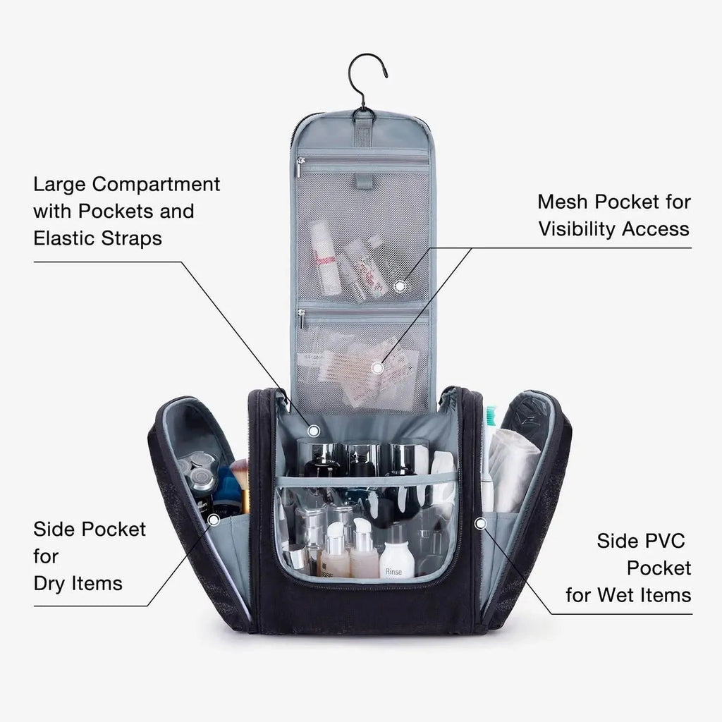 Atlas Travel Hanging Toiletry Bag - Image 15