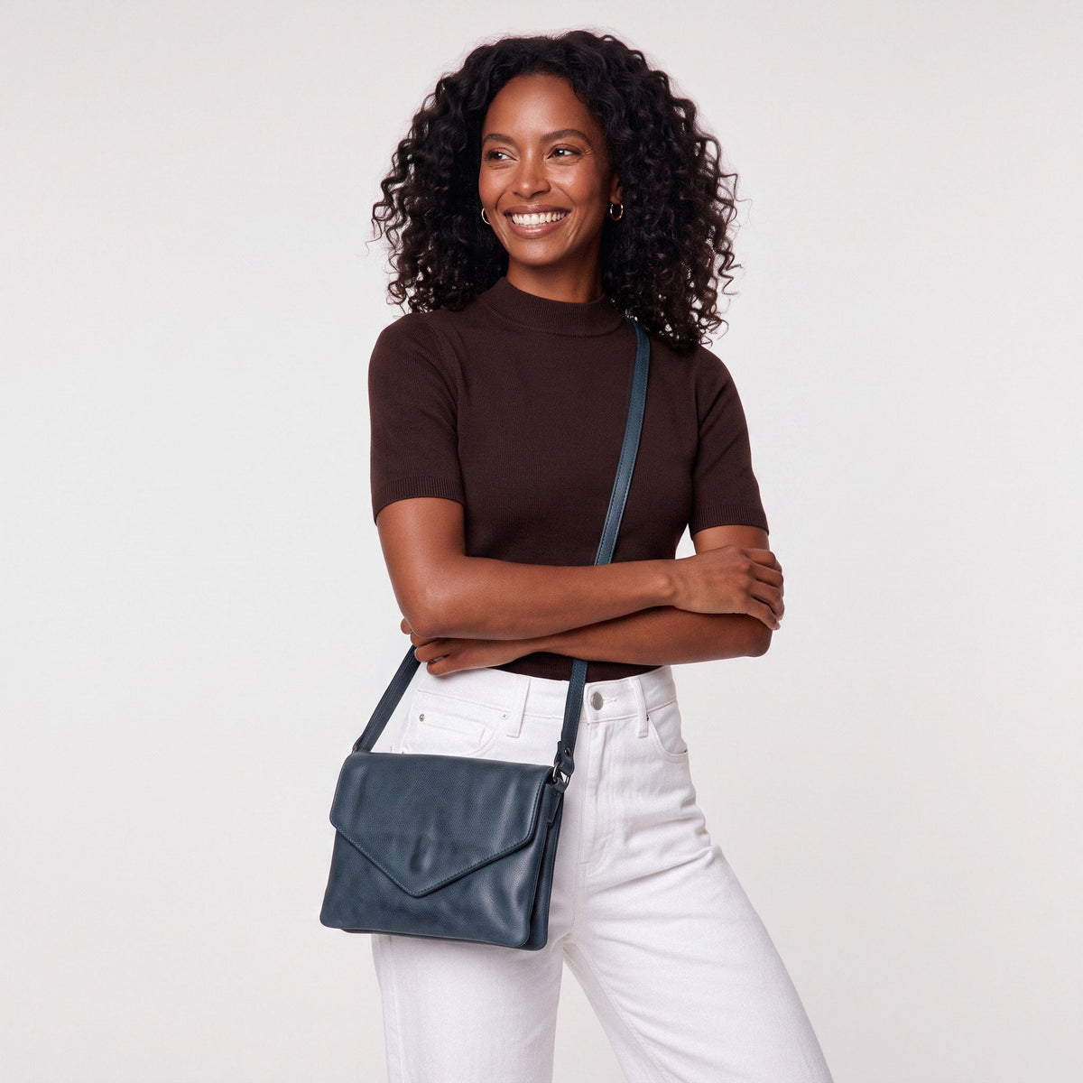 Harbor Leather Crossbody Bag - Image 32