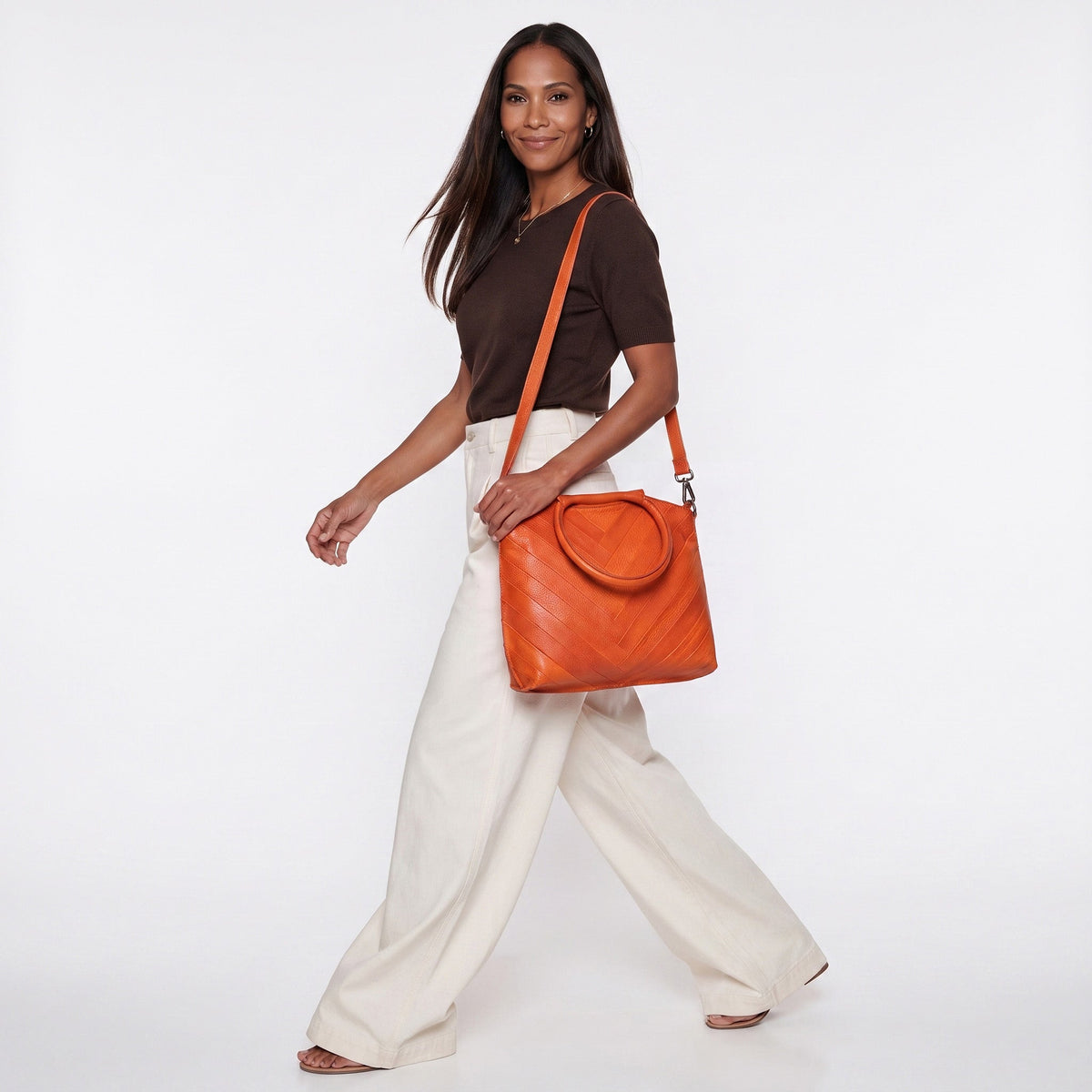Dalton Leather Crossbody Bag - Image 25