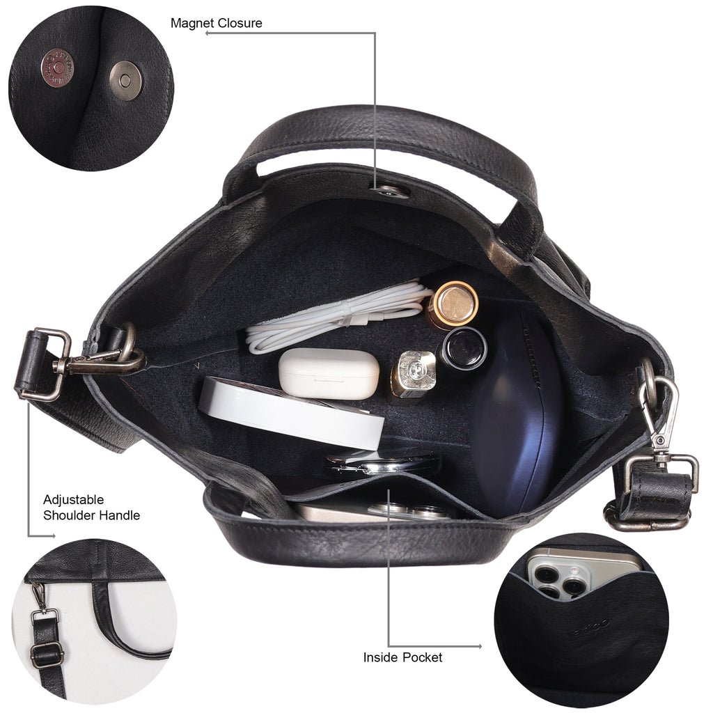 Fiona Leather Crossbody - Image 12