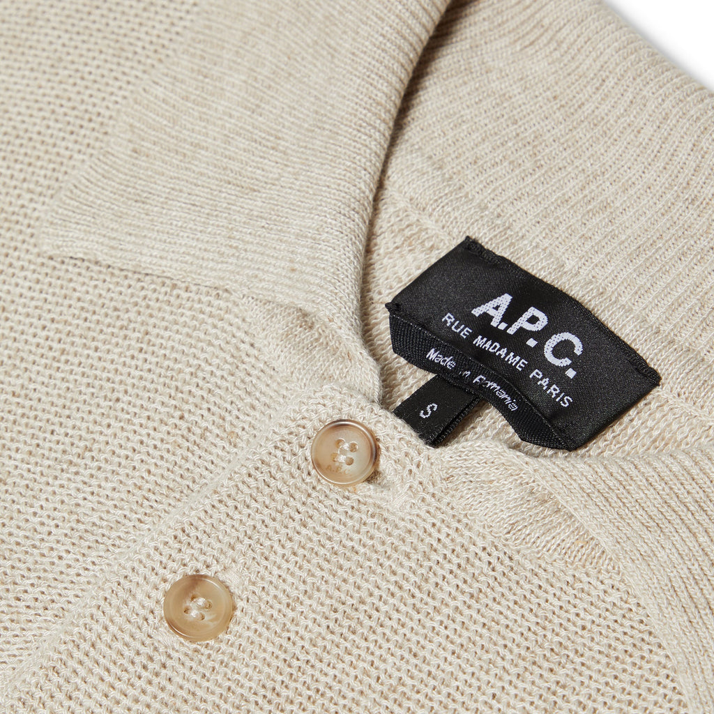 A.P.C. Polo Jay (Beige) - Image 3