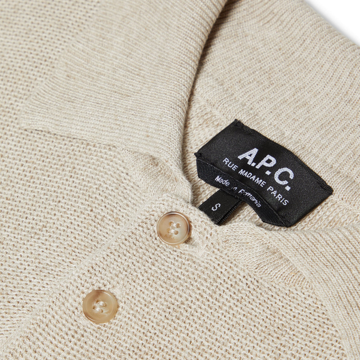 A.P.C. Polo Jay (Beige) - Image 3