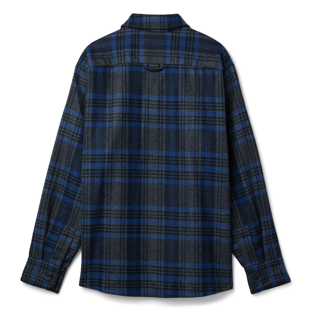 A.P.C. Bobby Overshirt (Blue/Heather grey) - Image 2