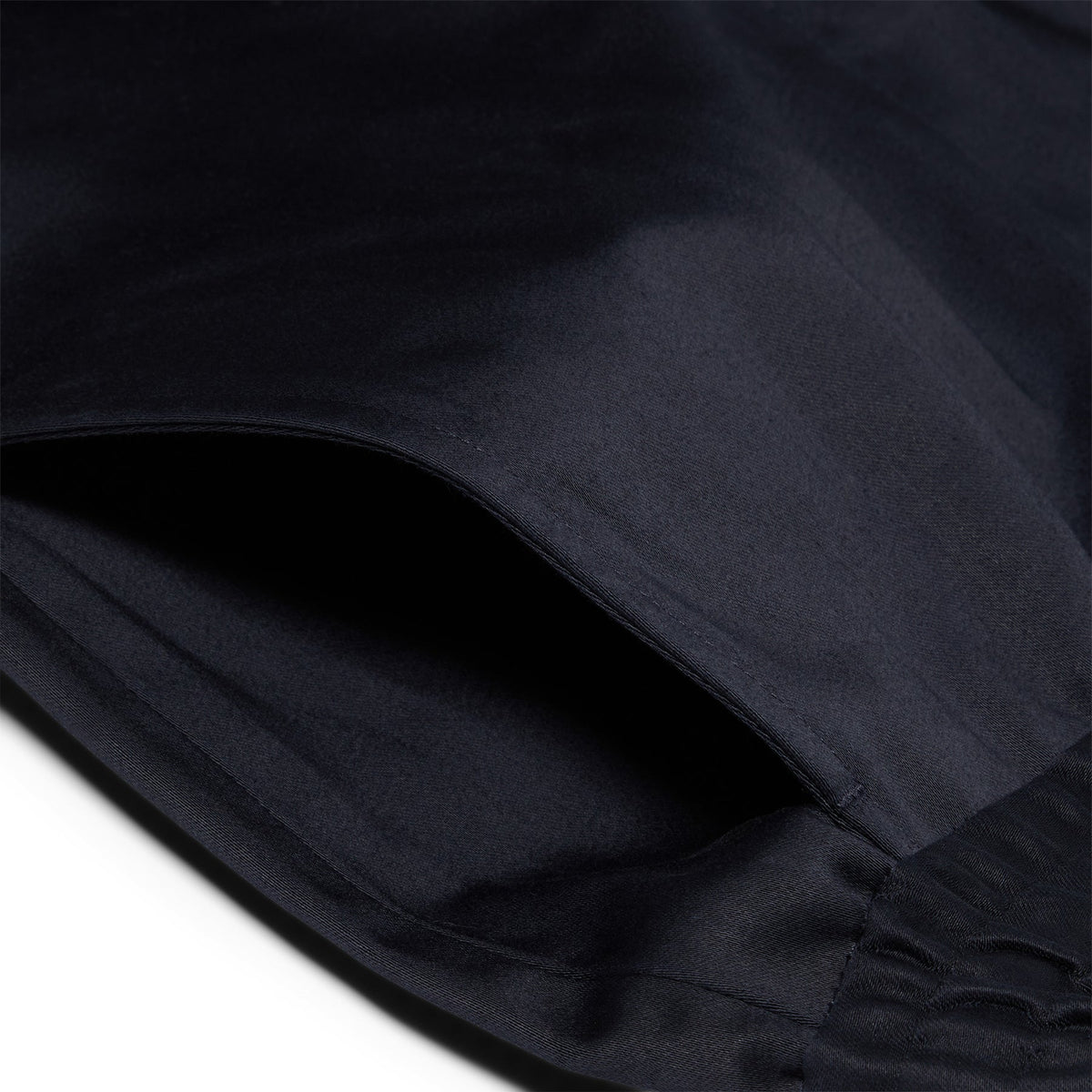AMI Paris Elasticated Waist Shorts (Navy Blue) - Image 3