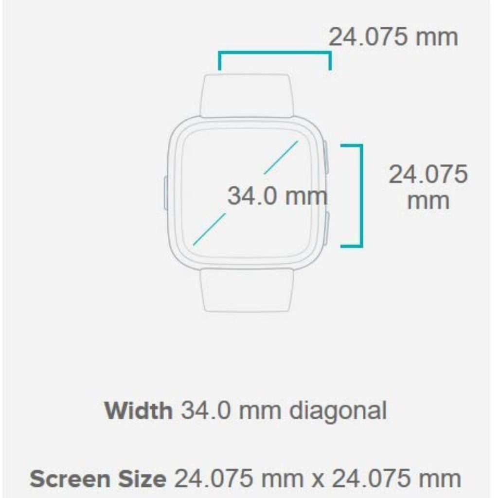 Fitbit Versa Lite Edition – Smartwatch – Mulberry w/ Small and Large Bands – FB415PMPM - Image 8