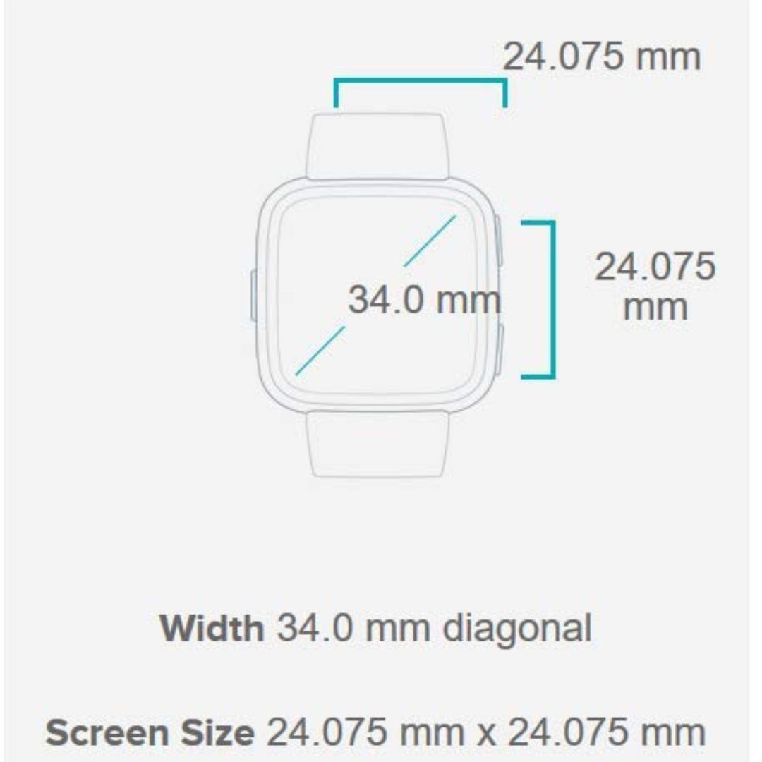 Fitbit Versa Lite Edition – Smartwatch – Mulberry w/ Small and Large Bands – FB415PMPM - Image 8