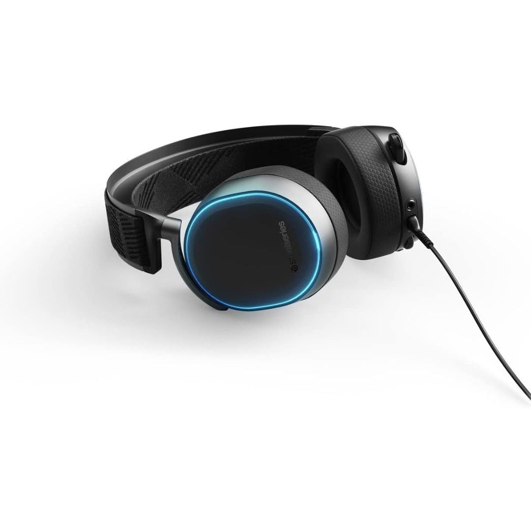 SteelSeries - Arctis Pro High Fidelity Wired Gaming Headset for PC, PS5, PS4 - Black - Image 3