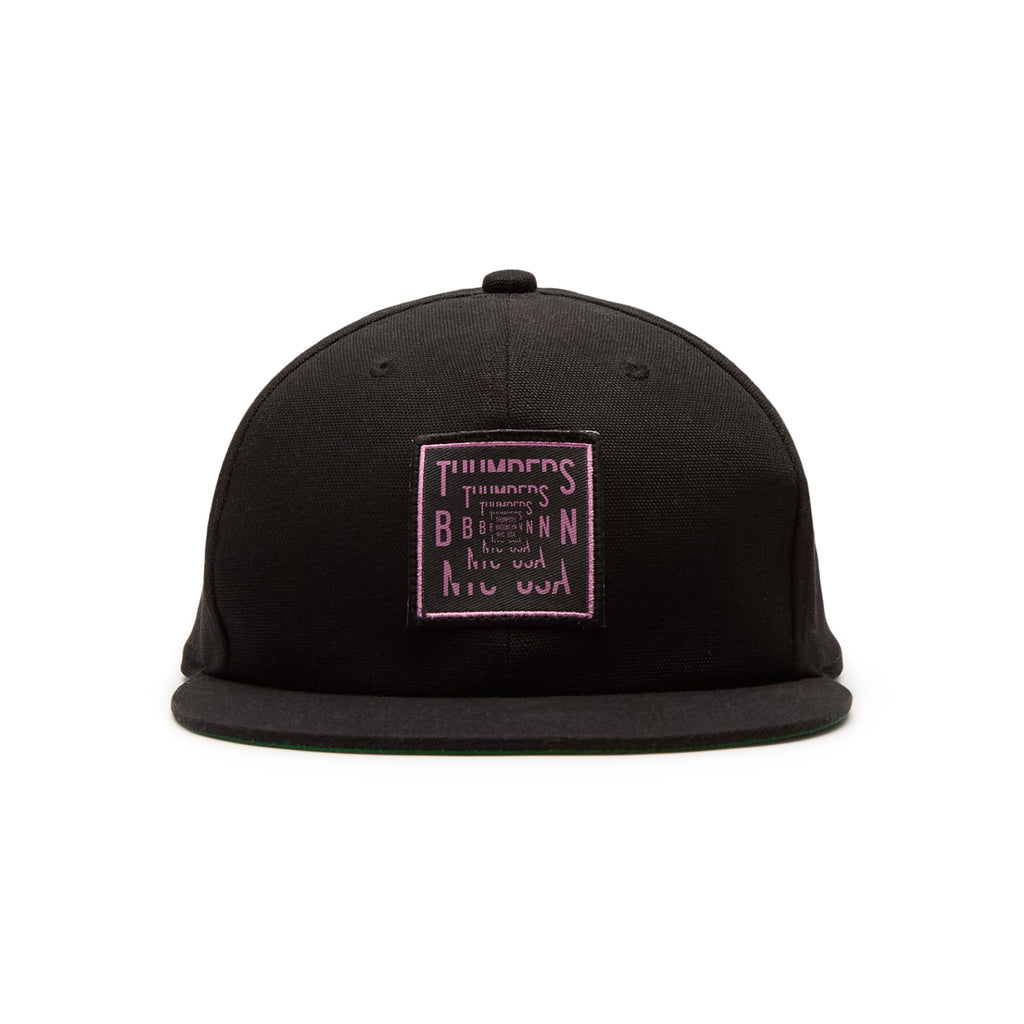 THUMPERS NYC Three Flags Logo Cap (BLACK)