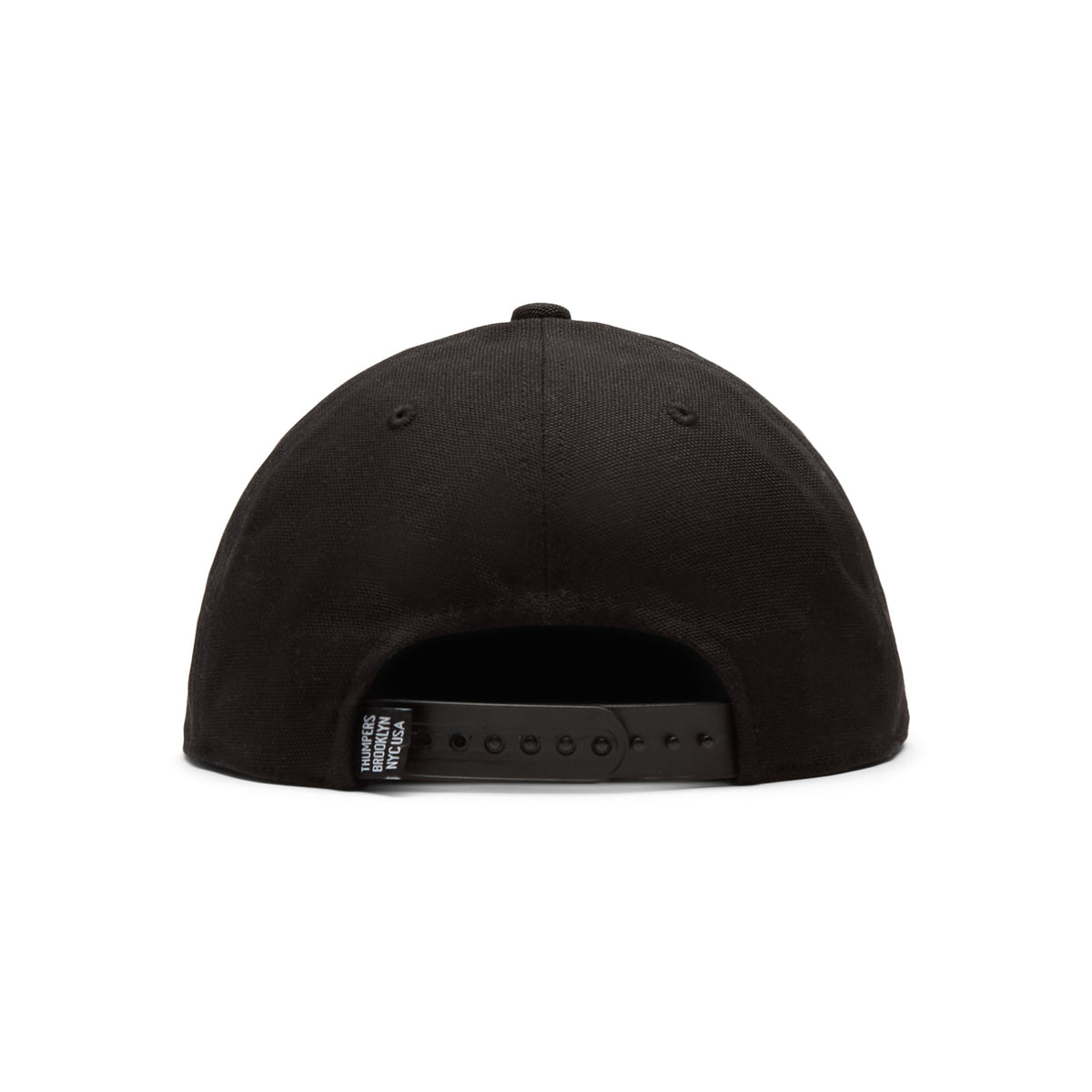 THUMPERS NYC Three Flags Logo Cap (BLACK) - Image 3