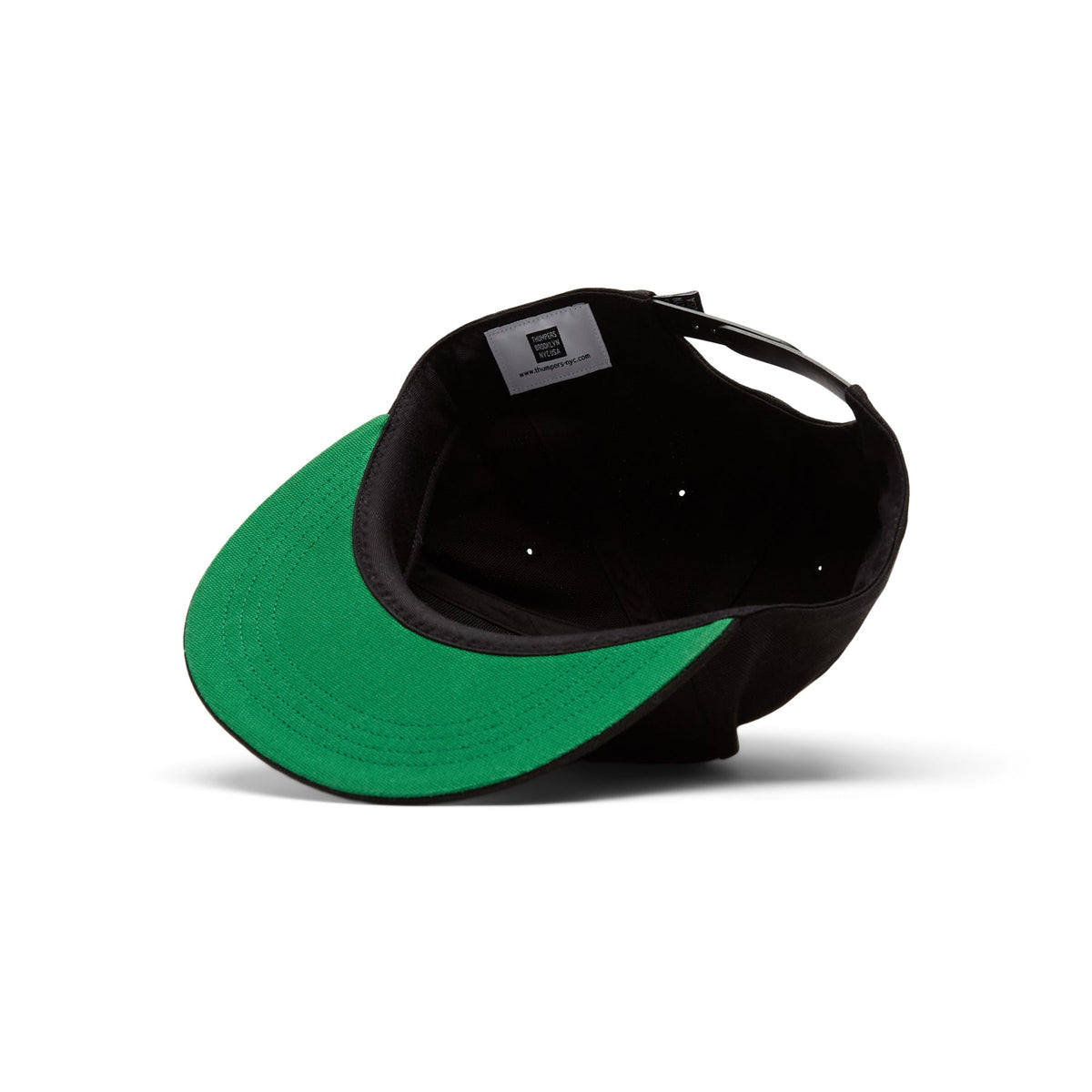 THUMPERS NYC Three Flags Logo Cap (BLACK) - Image 5