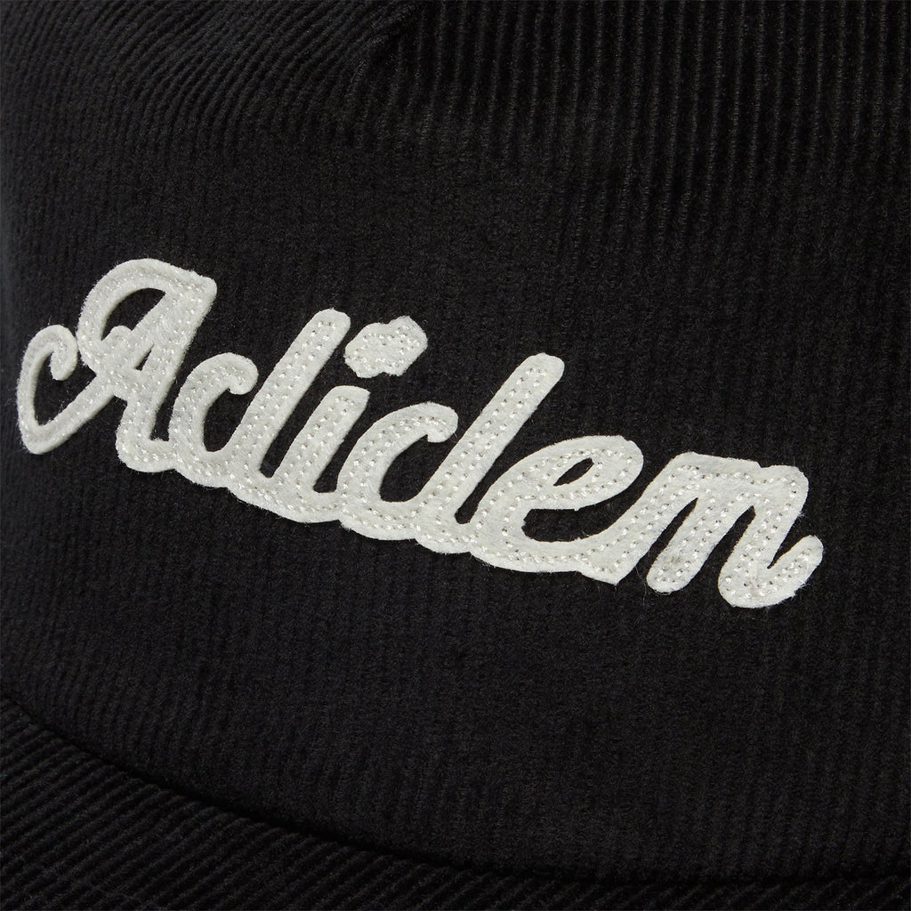 Adidem Asterisks Corduroy Felt Cap (Black) - Image 6