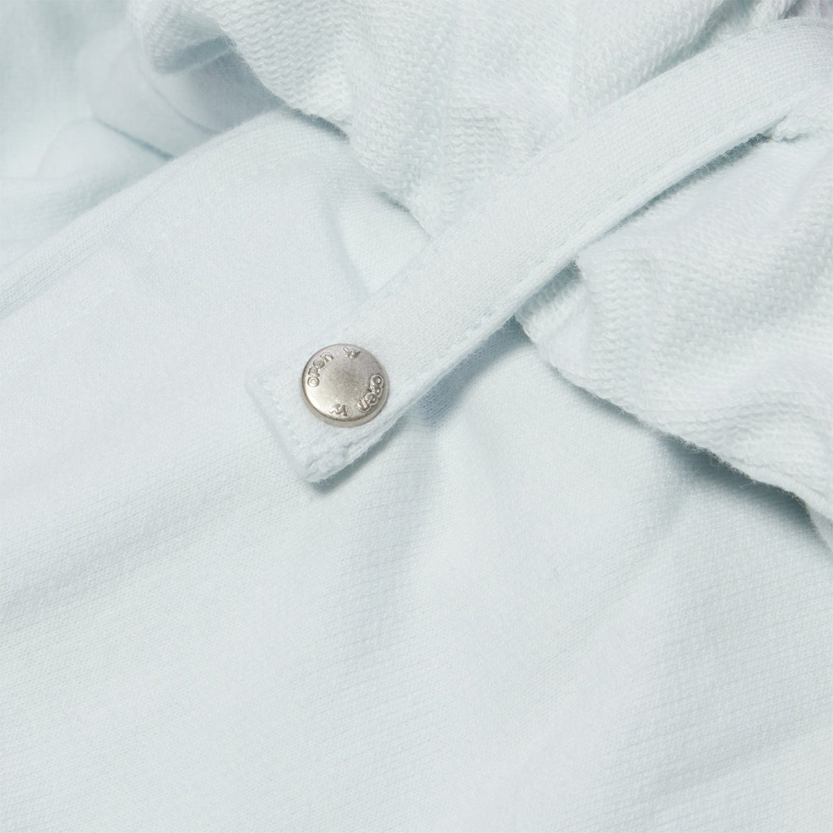 OPEN YY Rolled Waist Sweat Cargo Pants (Minty White) - Image 3