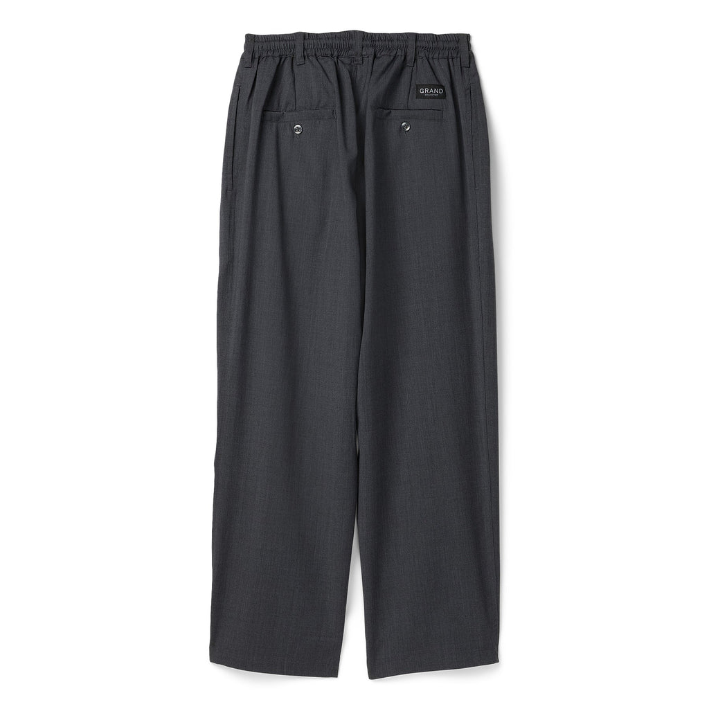Grand Collection Wool Pant (Charcoal) - Image 2