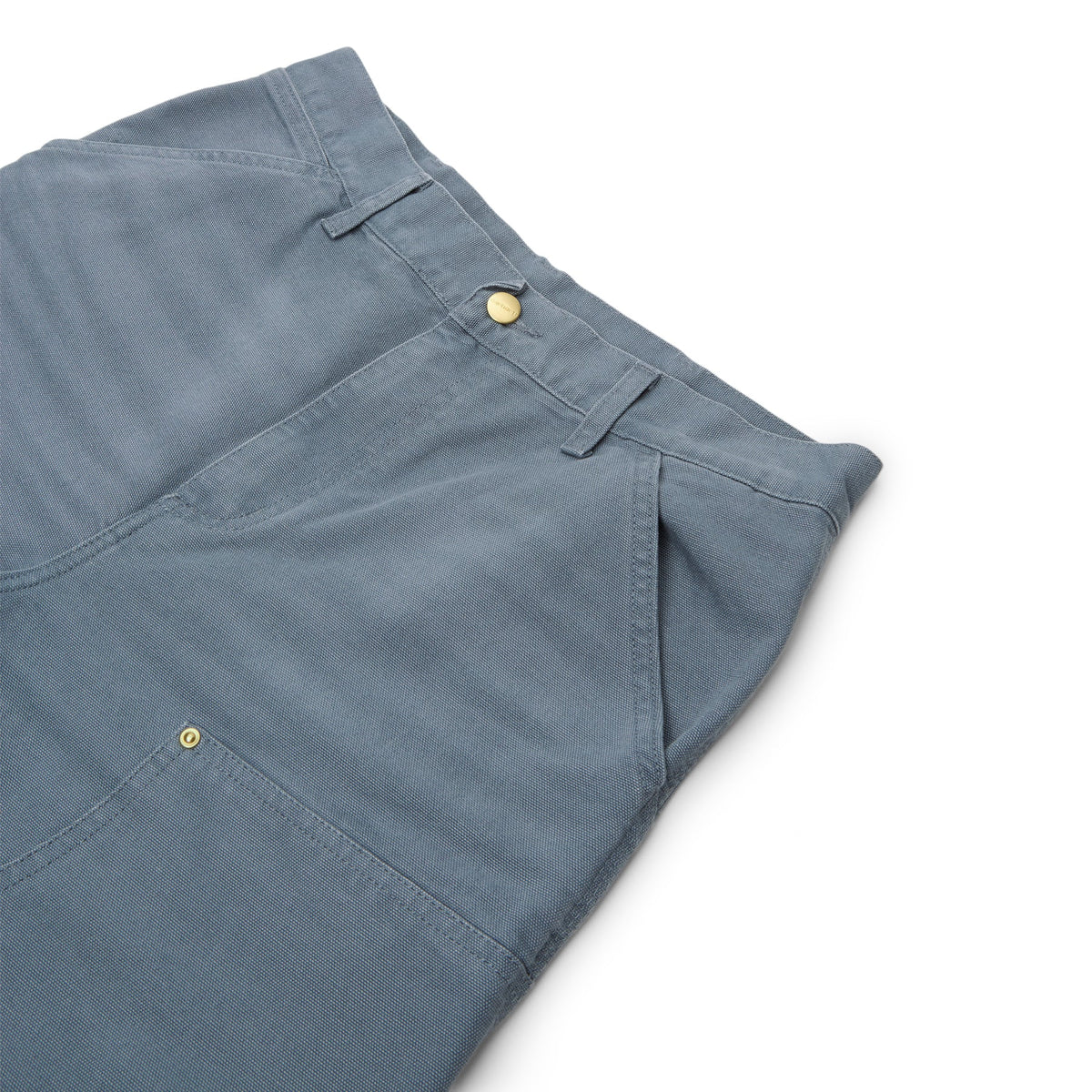 Carhartt WIP Double Knee Pant (Cozy Blue (Stone Canvas)) - Image 3