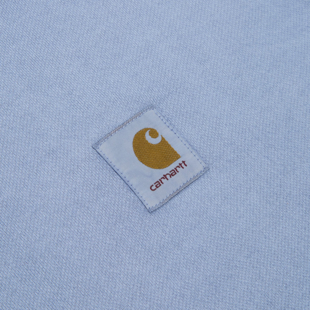 Carhartt WIP Nelson Sweat (Gentle Blue (Garment Dyed)) - Image 4