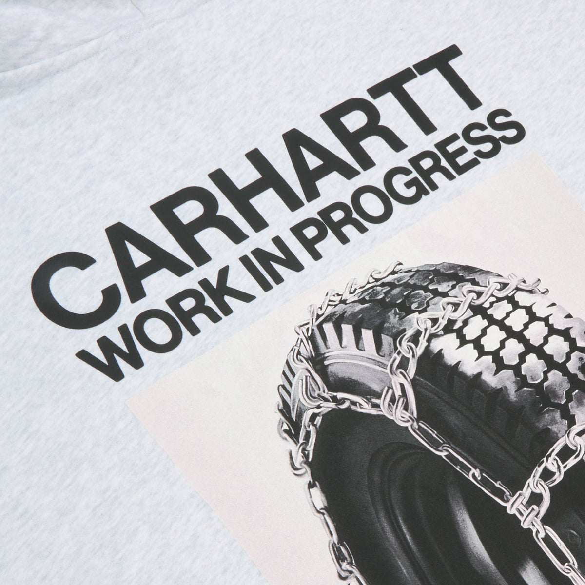 Carhartt WIP Hooded Sean Hamilton Sweat (Ash Heather) - Image 5
