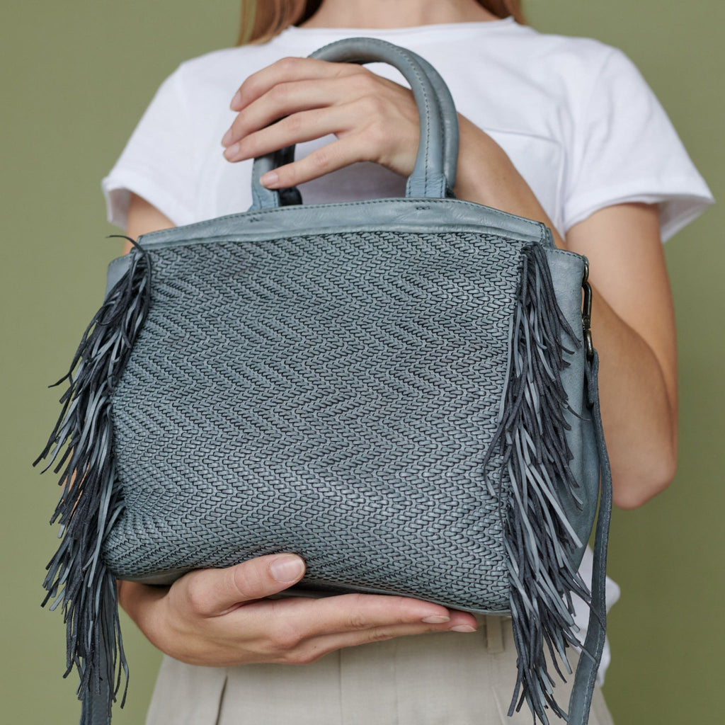 Grit Leather Crossbody Bag - Image 11