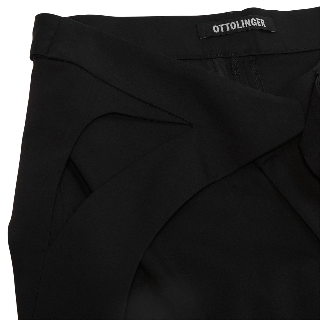 Ottolinger Slim Leg Suit Pants (Black) - Image 3