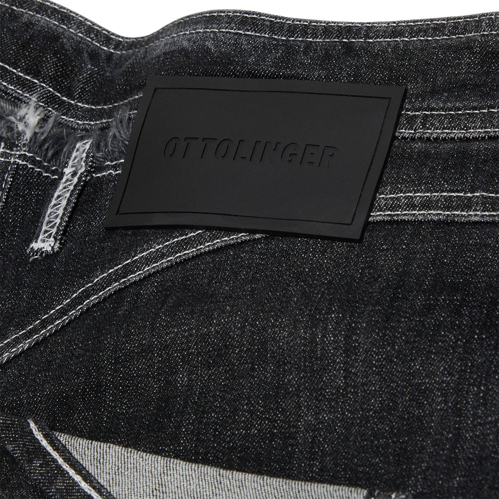 Ottolinger Open Back Jeans Hotpants (Black wash) - Image 3